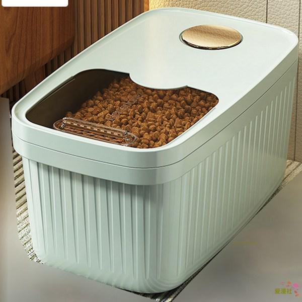 ペットフードストッカー 5kg ペットフード保存容器 ライスディスペンサー 米容器 密閉ドッグフードスットカー 猫犬 餌 食品 クリア